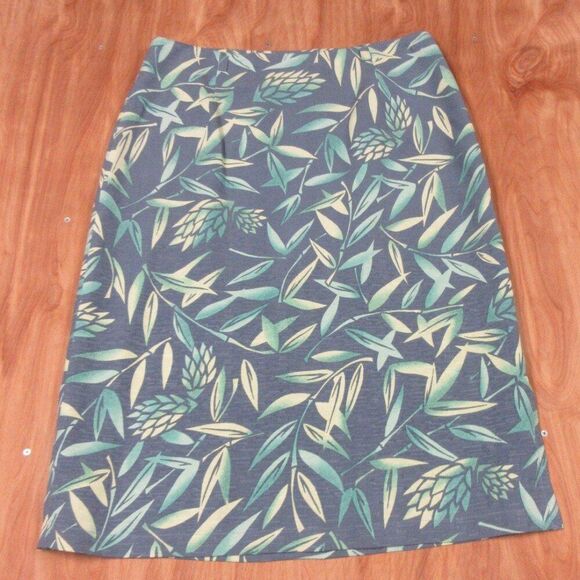 Tommy Bahama Dresses & Skirts - TOMMY BAHAMA Tropical Hawaiian 100% Silk Skirt Womens Sz 14 Fully Lined Side Zip